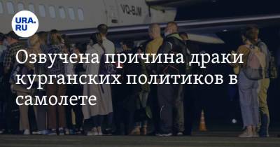 Озвучена причина драки курганских политиков в самолете - ura.news - Курган