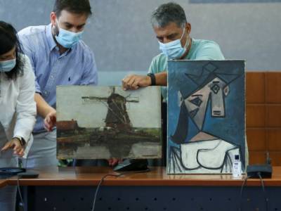 Пабло Пикассо - В Греции нашли украденные 9 лет назад картины Пикассо и Мондриана - unn.com.ua - Украина - Киев - Испания - Афины - Голландия - Греция