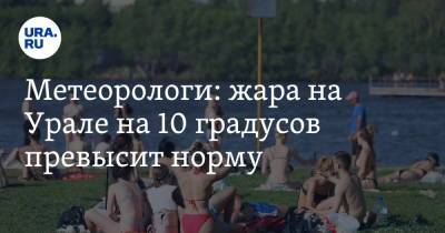 Александр Шувалов - Метеорологи: жара на Урале на 10 градусов превысит норму - ura.news - Москва - Санкт-Петербург - Казахстан - Екатеринбург