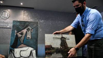 Пабло Пикассо - «День великой радости»: в Греции нашли украденные картины Пикассо и Мондриана - russian.rt.com - Афины - Греция