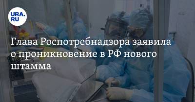 Михаил Мишустин - Анна Попова - Глава Роспотребнадзора заявила о проникновение в РФ нового штамма - ura.news - Россия - Индия