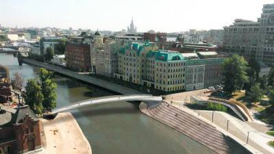 В Москве утвердили проект пешеходного моста через Водоотводный канал - russian.rt.com - Москва - Сергей Собянин