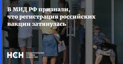 Александр Панкин - Энтони Блинкен - В МИД РФ признали, что регистрация российских вакцин затянулась - nsn.fm - Россия - США