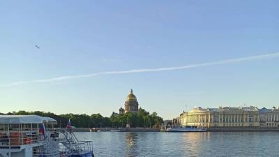 Михаил Леус - Антициклон сохранит солнечную и теплую погоду в Петербурге 3 июня - piter.tv - Ленинградская обл. - Санкт-Петербург