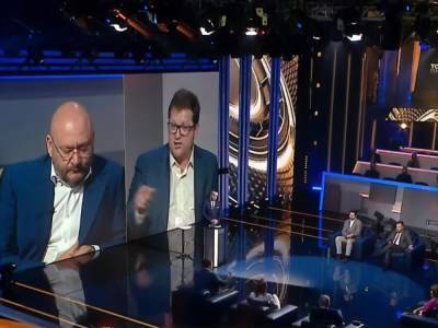 Михаил Добкин - Владимир Арьев - "Питекантроп", "субстанция", "хамство российское". Арьев и Добкин поскандалили в прямом телеэфире. Видео - gordonua.com