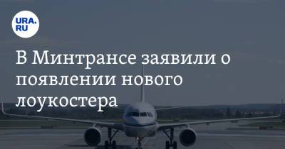 Виталий Савельев - В Минтрансе заявили о появлении нового лоукостера - ura.news