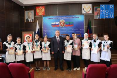 В Казбековском районе наградили спортсменов - mirmol.ru - респ. Дагестан