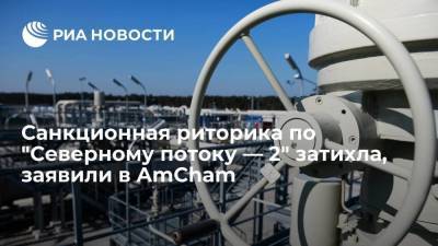 Алексис Родзянко - Санкционная риторика по "Северному потоку — 2" затихла, заявили в AmCham - smartmoney.one - Женева