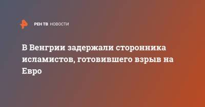 На Евро - В Венгрии задержали сторонника исламистов, готовившего взрыв на Евро - ren.tv - Венгрия - Будапешт