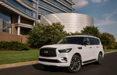 Infiniti QX80 получил новую мультимедийную систему - autostat.ru