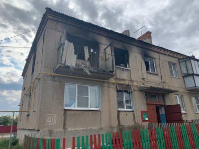 Причиной пожара в селе Кизильское мог быть хлопок газа - znak.com