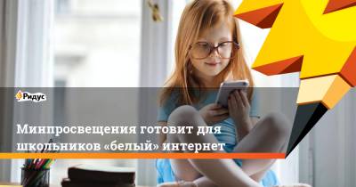 Сергей Кравцов - Минпросвещения готовит для школьников «белый» интернет - ridus.ru