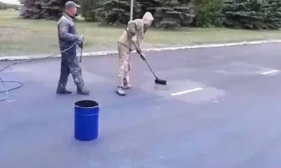 Михаил Мишустин - В Набережных Челнах перед визитом премьер-министра покрасили краской асфальт - og.ru - Набережные Челны