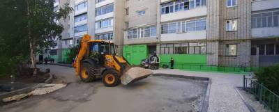 Иван Носков - В Дзержинске стартовали работы по благоустройству дворовых территорий - runews24.ru - Дзержинск