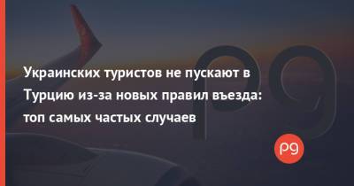 Олег Николенко - Украинских туристов не пускают в Турцию из-за новых правил въезда: топ самых частых случаев - thepage.ua - Турция