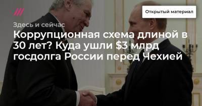 Владимир Путин - Себастьян Курц - Коррупционная схема длиной в 30 лет? Куда ушли $3 млрд госдолга России перед Чехией - tvrain.ru - Австрия