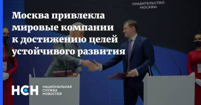 Владимир Ефимов - Москва привлекла мировые компании к достижению целей устойчивого развития - nsn.fm - Москва - Пмэф