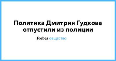 Павел Чиков - Дмитрий Гудков - Михаил Бирюков - Политика Дмитрия Гудкова отпустили из полиции - forbes.ru - Россия