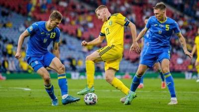 Сборная Украины впервые в истории вышла в четвертьфинал чемпионата Европы - 5-tv.ru - Украина - Санкт-Петербург - Швеция