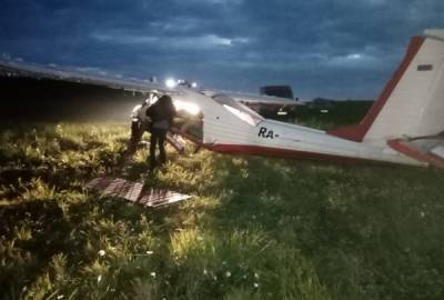 Легкомоторный самолёт совершил жёсткую посадку в Брянской области из-за отказа двигателя - reendex.ru - Ленинградская обл. - Брянская обл.