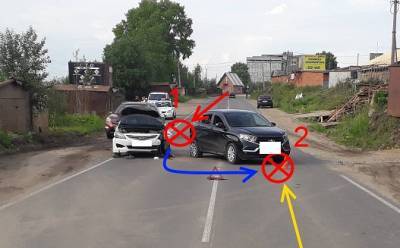 В Сыктывкаре в тройном ДТП пострадал мужчина - bnkomi.ru - респ. Коми - Сыктывкар