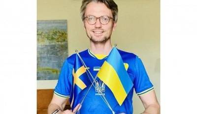 Тобиас Тиберг - «Героям слава!»: Посол Швеции впечатляюще поздравил с победой украинскую сборную - enovosty.com - Украина - Швеция - Twitter