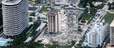 Джилл Байден - Джо Байден - Обрушение 12-этажного дома во Флориде: число жертв выросло до 12-ти - w-n.com.ua - США - шт.Флорида - Серфсайд