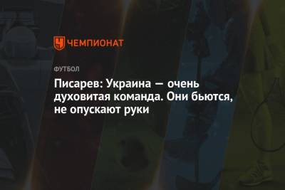 Николай Писарев - Писарев: Украина — очень духовитая команда. Они бьются, не опускают руки - championat.com - Россия - Украина - Англия - Германия - Швеция