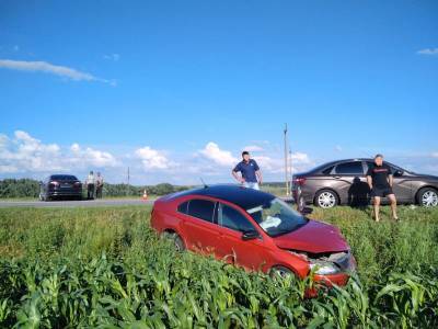 Один человек пострадал в аварии Ford и Skoda в Пронском районе - 7info.ru - Рязань - район Шиловский - county Ford