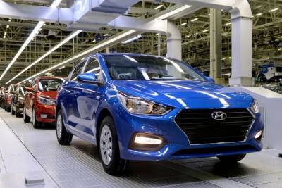 Петербургский завод Hyundai в 1 полугодии увеличил производство на 40% - autostat.ru - Санкт-Петербург - Казахстан - Белоруссия - Азербайджан