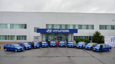 Завод Hyundai Motor в Петербурге в январе-июне увеличил производство на 40% - delovoe.tv - Санкт-Петербург - Казахстан - Белоруссия - Петербург