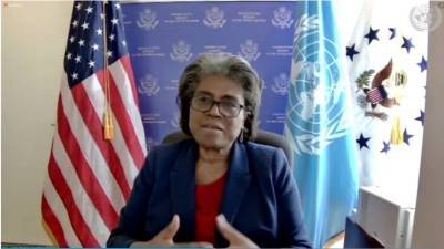 Линда Томас-Гринфилд - Посол США в ООН заявила, что воздушные удары США в Сирии были призваны сдержать боевиков - golos-ameriki.ru - США - Сирия - Ирак - Иран