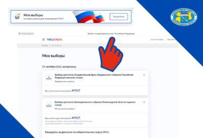 Избиратели Ленобласти могут узнать актуальную информацию о выборах на портале «Госуслуги» - online47.ru - Россия - Ленинградская обл.