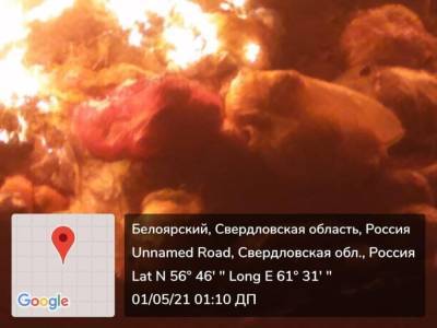 Жители Белоярского нашли полигон, где по ночам сжигают мусор и закапывают его в ямы - znak.com - Россия - Свердловская обл.