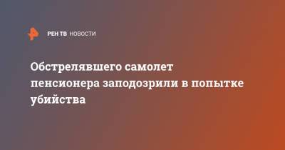 Обстрелявшего самолет пенсионера заподозрили в попытке убийства - ren.tv - Московская обл. - Московская область