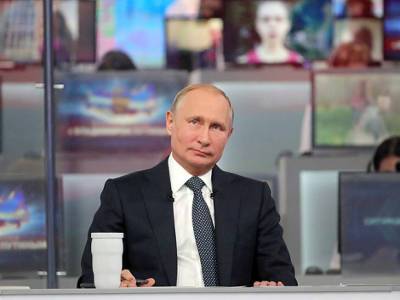 Владимир Путин - Прямая линия Путина превратилась в сеанс коллективной психотерапии - newsland.com