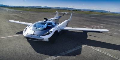 Прототип летающего автомобиля AirCar совершил первый в мире междугородный перелет - ruposters.ru - Братислава