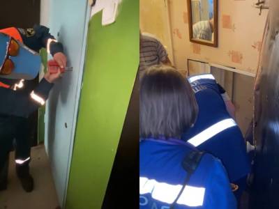 В Уфе спасатели помогли родственникам, чьей бабушке стало плохо за закрытой дверью квартиры - ufacitynews.ru - Уфа