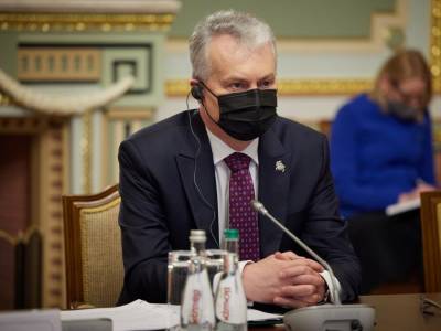 Гитанас Науседа - Пока будут оккупированы Крым и часть Донбасса, не будет диалога с Россией – Науседа - gordonua.com - Россия - Украина - Крым - Литва - Апсны - респ. Южная Осетия - Донбасс - Европа