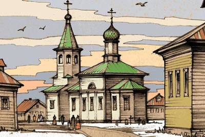 Николай Чудотворец - Под Архангельском восстановят старинную деревянную церковь - lenta.ru - Архангельск
