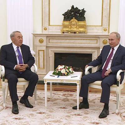 Владимир Путин - Нурсултан Назарбаев - Путин и первый президент Казахстана Нурсултан Назарбаев встретились в Кремле - radiomayak.ru - Россия - Казахстан - Караганда