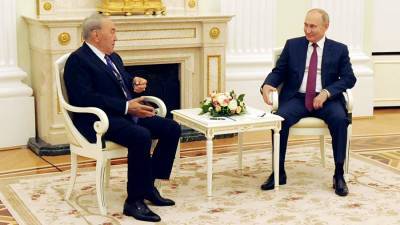 Владимир Путин - Нурсултан Назарбаев - Путин встретился с Назарбаевым в Москве - iz.ru - Москва - Россия - Сочи - Казахстан - Израиль