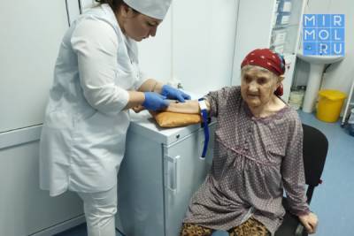 Мобильные бригады Кизлярского района помогли почти 90 пожилым жителям получить медицинскую помощь - mirmol.ru - район Кизлярский