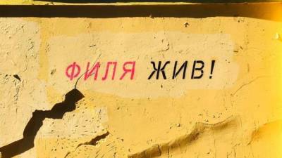 Филипп Киркоров - В Адмиралтейском районе закрасили граффити с Филиппом Киркоровым - piter.tv