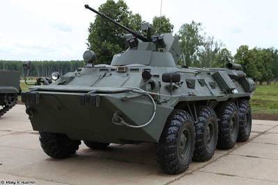 Мотострелковый полк ЮВО в Ингушетии получил улучшенные БТР-82А - actualnews.org - респ. Ингушетия
