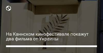 На Каннском кинофестивале покажут два фильма от Украины - liga.net - Украина - Швейцария