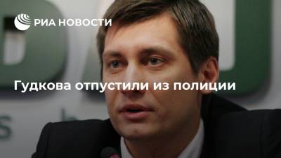 Дмитрий Гудков - Алексей Мельников - Гудкова отпустили из полиции - ria.ru - Москва - Россия - Тверь