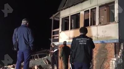 Появились кадры последствий обрушения плиты в Воронежской области - iz.ru - Израиль - Воронежская обл.