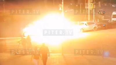 Дорожный конфликт закончился стрельбой на Шаумяна – видео - piter.tv - Санкт-Петербург