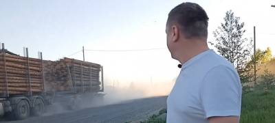 Жители Петрозаводска задыхаются от пыли из-за проезжающих машин (ВИДЕО) - stolicaonego.ru - Петрозаводск - республика Карелия